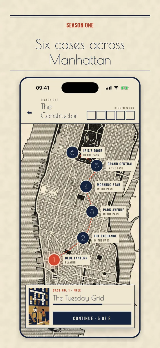 The season map of Manhattan